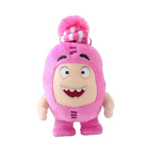 (Pink) Plush Oddbods Cartoon Toys Dolls Soft Cute Bubbles Oddbods Plush Toy For Kids