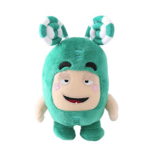 (Green) Plush Oddbods Cartoon Toys Dolls Soft Cute Bubbles Oddbods Plush Toy For Kids