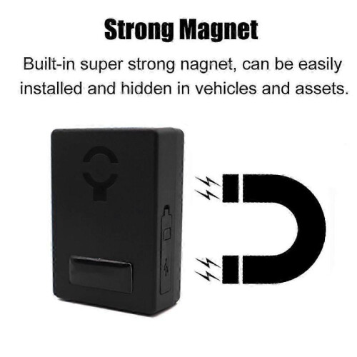 Mini 4G Wireless GPS Tracker Magnetic Anti-Lost Device with SIM Slot 1