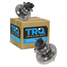 TRQ Bakhjulsnavslager Monteringssats Kompatibel med 2006-2011 Hyundai Accent Kia Rio Rio5