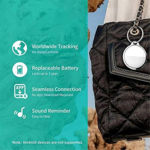 Mini GPS Tracker for Find My App - Portable Tag Locator 2