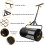 24 Inch Compost Spreader for Lawn and Garden  Adjustable Handle, Metal Mesh Basket 3