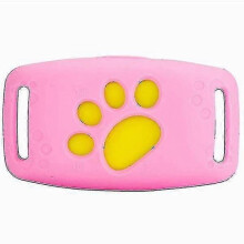 (Pink) Smart GPS Cat & Dog Collar Tracker