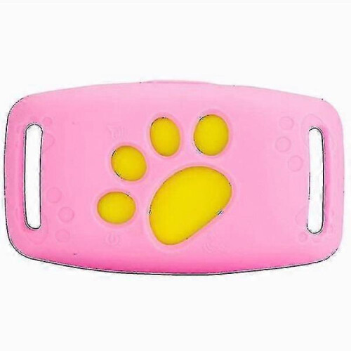 (Pink) Smart GPS Cat & Dog Collar Tracker