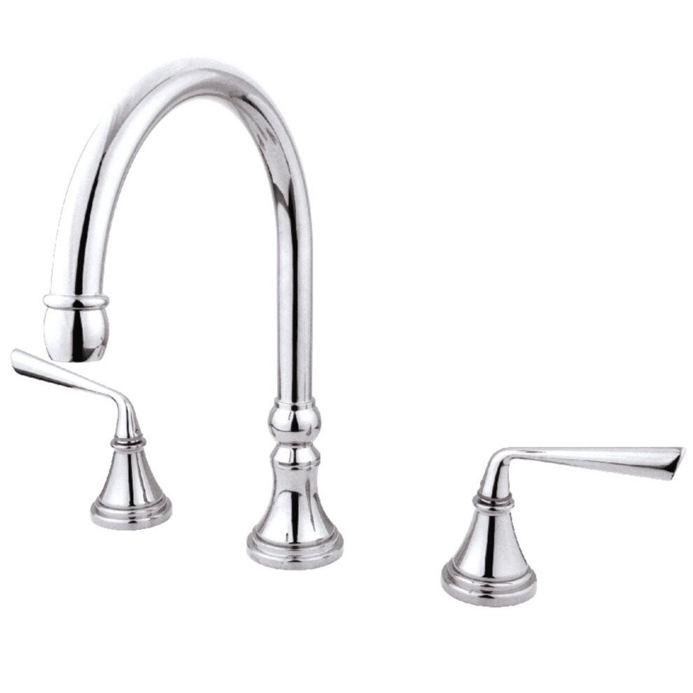 Photos - Other Bathroom Accessories Kingston Brass Ks2341Zl Silver Sage Two-Handle Roman Tub Faucet Polished Chrome B006LNMPKS