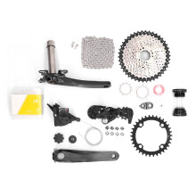 9 Speed Groupset 42T Flywheel Bike Shift Kit Crank