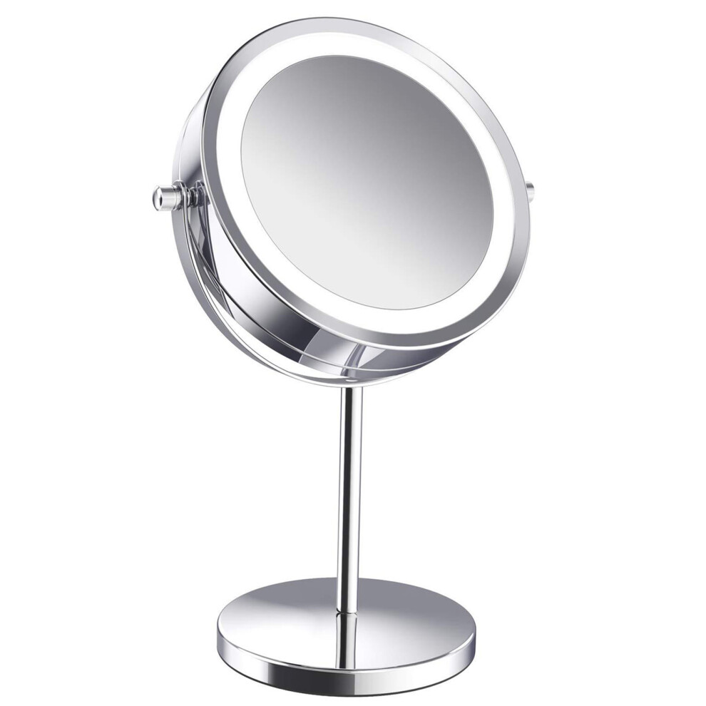 Light Led 5X Magnifying Makeup Mirror 360 Rotation