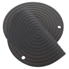 2pcs Pet Bowl Pad Heat Insulation Mat Silicone Dog Placemat scalding Pod Pad for Cats