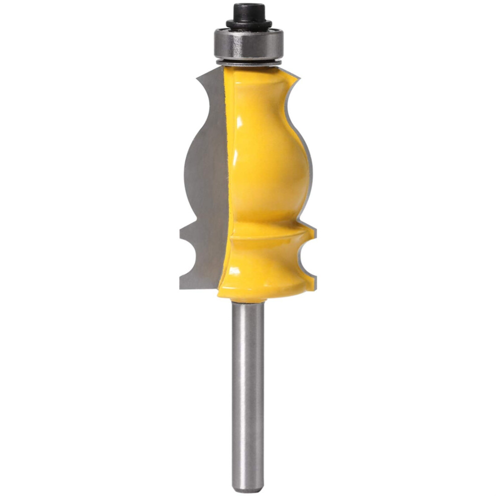 Yingjun 8Mm 6Mm Shank Architectural Cemented Carbide Molding Router Bit Trimming Wood Milling Cutter For Woodwork (Cutting Edge Length : 8Mm Shank) 6276012675183