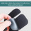 Archery Finger Tab Double Layer Protective Pad Black 1 Piece 2