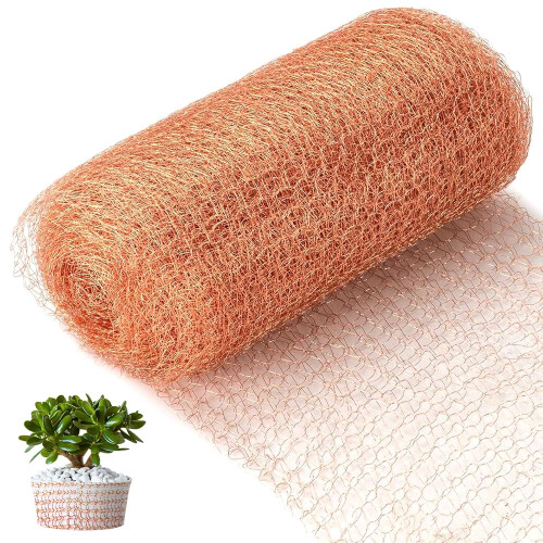 Copper net agat snails, 9 m x 13 cm, double layer snail repellent Ref: 2503