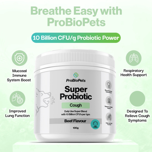 ProBioPets Super Probiotic Cough Powder 10 billion cfu/g  100g 2