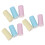 9 Pcs Mini Printing Paper Roll Different Colors 3