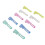 10pcs Knitting Thimble Plastic Portable Glossy 8