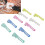 10pcs Knitting Thimble Plastic Portable Glossy 12