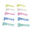 10pcs Knitting Thimble Plastic Portable Glossy 7