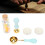 Wax Sealing Stamps Set Clear Pattern Comfortable 12