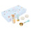 Wax Sealing Stamps Set Clear Pattern Comfortable 1