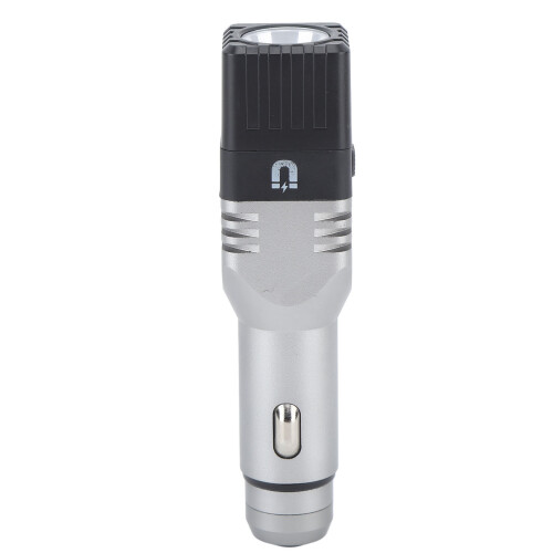 Car Plug In Flashlight Rechargeable Dual Light 2