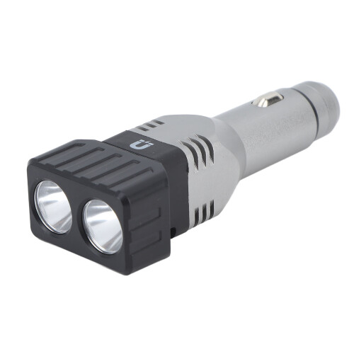 Car Plug In Flashlight Rechargeable Dual Light 1