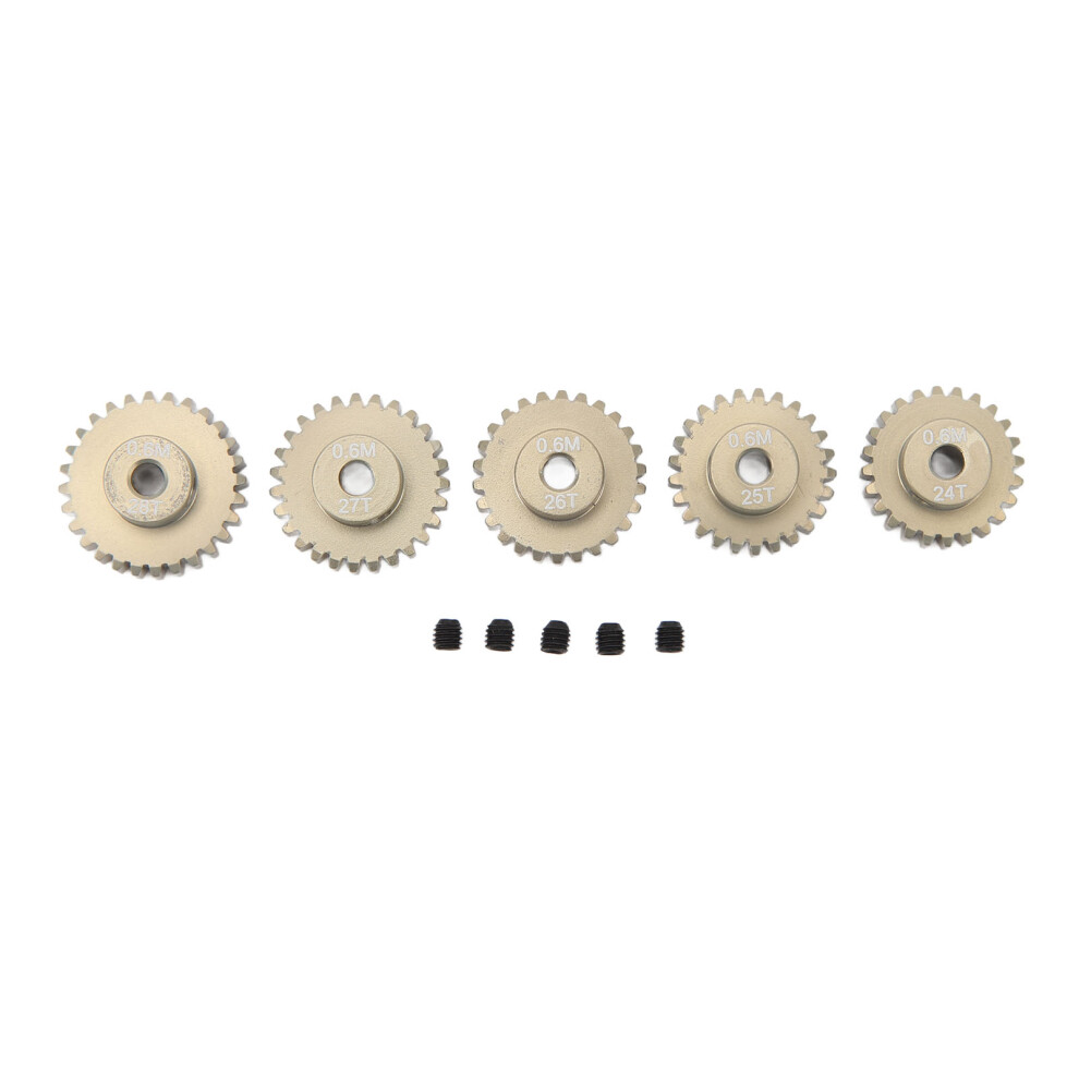 Pinion Gear Set 0.6M Modulus 24T To 28T 3.175Mm 9121376864605