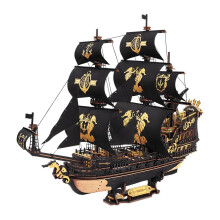 3D Wooden Puzzle The Seahorse Barque DIY Ship Model