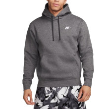 (XL) NIKE Club Mens Fleece Hoodie Pullover Sweat Hooded Long Sleeve Jumper