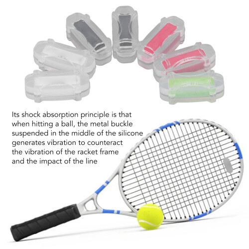 7Pcs Tennis Racquet Vibration Dampeners Anti 2