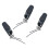 3 x archery finger tab, finger guard, archery accessories 1
