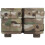 Low Double 5.56mm AR MOLLE Magazine Pouch with Magazine Pouch Insert Clip 1