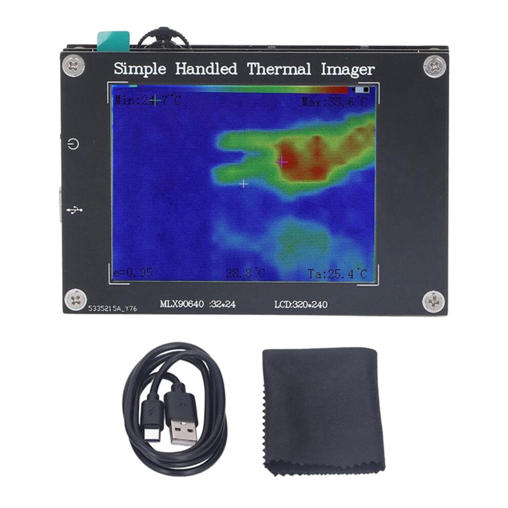 Handheld Thermal Imager with Advanced Imaging and Multiple Measurement Modes 240x320 Resolution