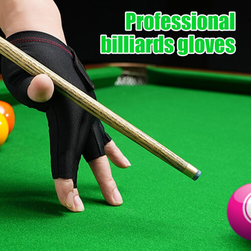 Billardhandschuh: Comfortable support for pool, soft fabric for precise control, lightweight flexible glove 2