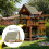 Swing Cover Outdoor, TARP Replacement  Play Set Canopy 2
