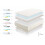 Colchón Viscoelástica Premium Cashmere 27cm, 140x200cm - Moonia 9