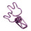 100Pcs Bunny Binder Clips Hollow Out Strong 15