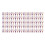 100Pcs Bunny Binder Clips Hollow Out Strong 1