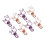 100Pcs Bunny Binder Clips Hollow Out Strong 10