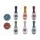 Kids Bowling Set 6PCS Pins and 2PCS Balls 9
