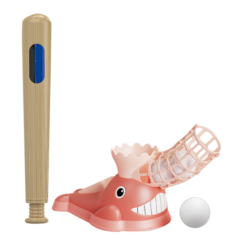 Kids Baseball Pitching Machine Foot Ejection