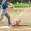 Kids Baseball Pitching Machine Foot Ejection 6
