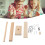 Hook and Ring Game Beautiful Wooden Interactive 12