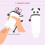 (Panda) Legami - 2 in 1 Pencil Case - Soft Silicone 5