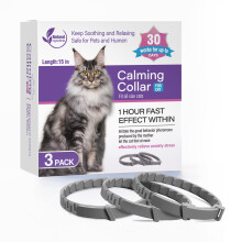 3 Pack Calming Collar for Cats and Kittens Pheromone Collar Efficient Relieve Anxiety