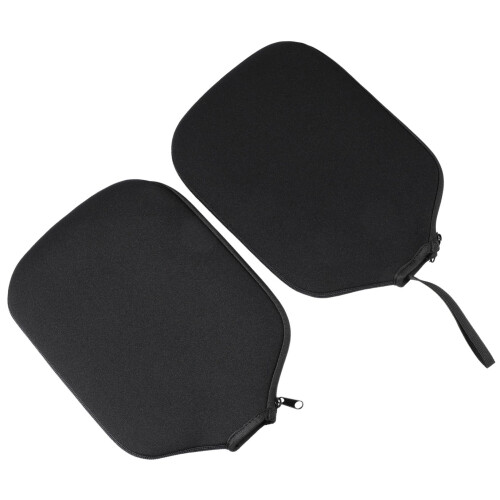 pickleball paddle cover black rubber