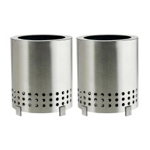 Table Fire Pit Mini Outdoor Gas Stoves with Stand Stainless Steel Camping Stove Equipments Outdoor A