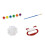Blank Triangle Kite DIY Children Doodle Coloring 14
