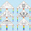 Blank Triangle Kite DIY Children Doodle Coloring 11
