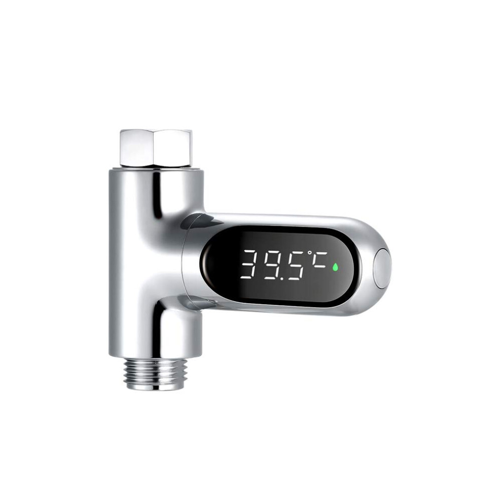 LED Digital Display Shower Thermometer for Baby Bath Water Temperature Measurement in Home Bathroom 360 Rotating Screen Ref：KLw