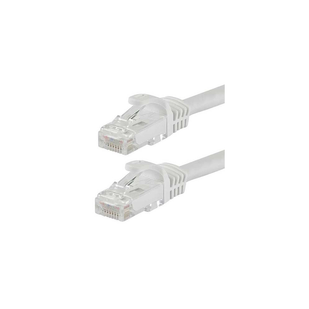 Cat 6 Ethernet Cable For High-Speed Internet Connection 3 Ft Refï¼Lwu White 6276012714653
