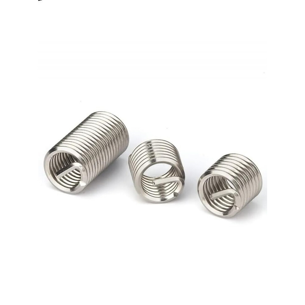 100 Pcs Screw Bushing Wire Thread Repair Inserts Sus304 M8x1d Refï¼Faj 6276012679600